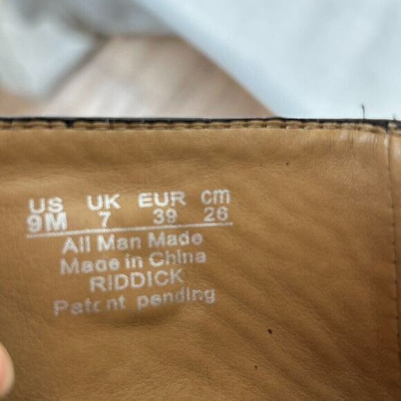 Franco Sarto Womens 9 M faux Patent leather ankle boots Y2K Preppy - Picture 9 of 9